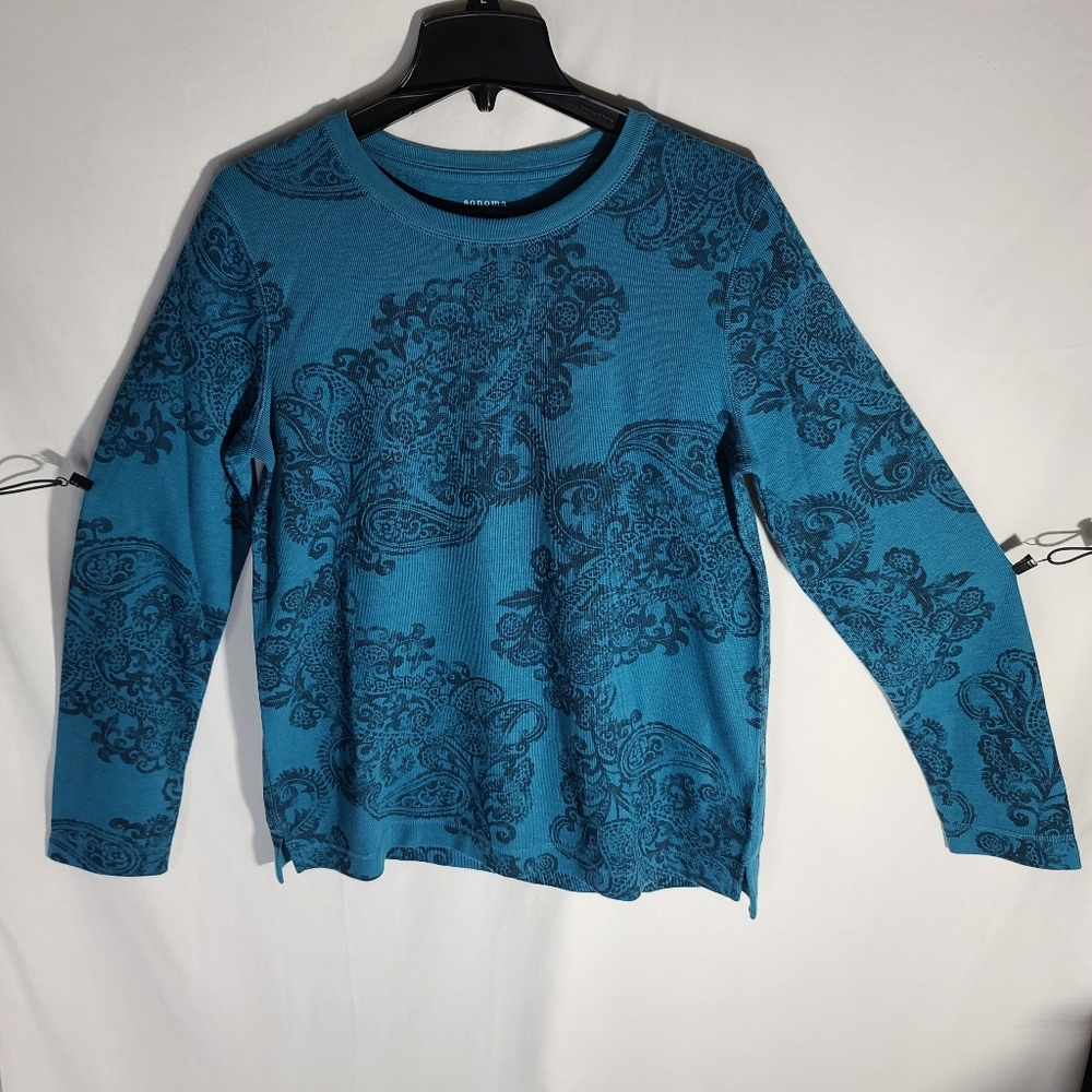 Sonoma blue paisley